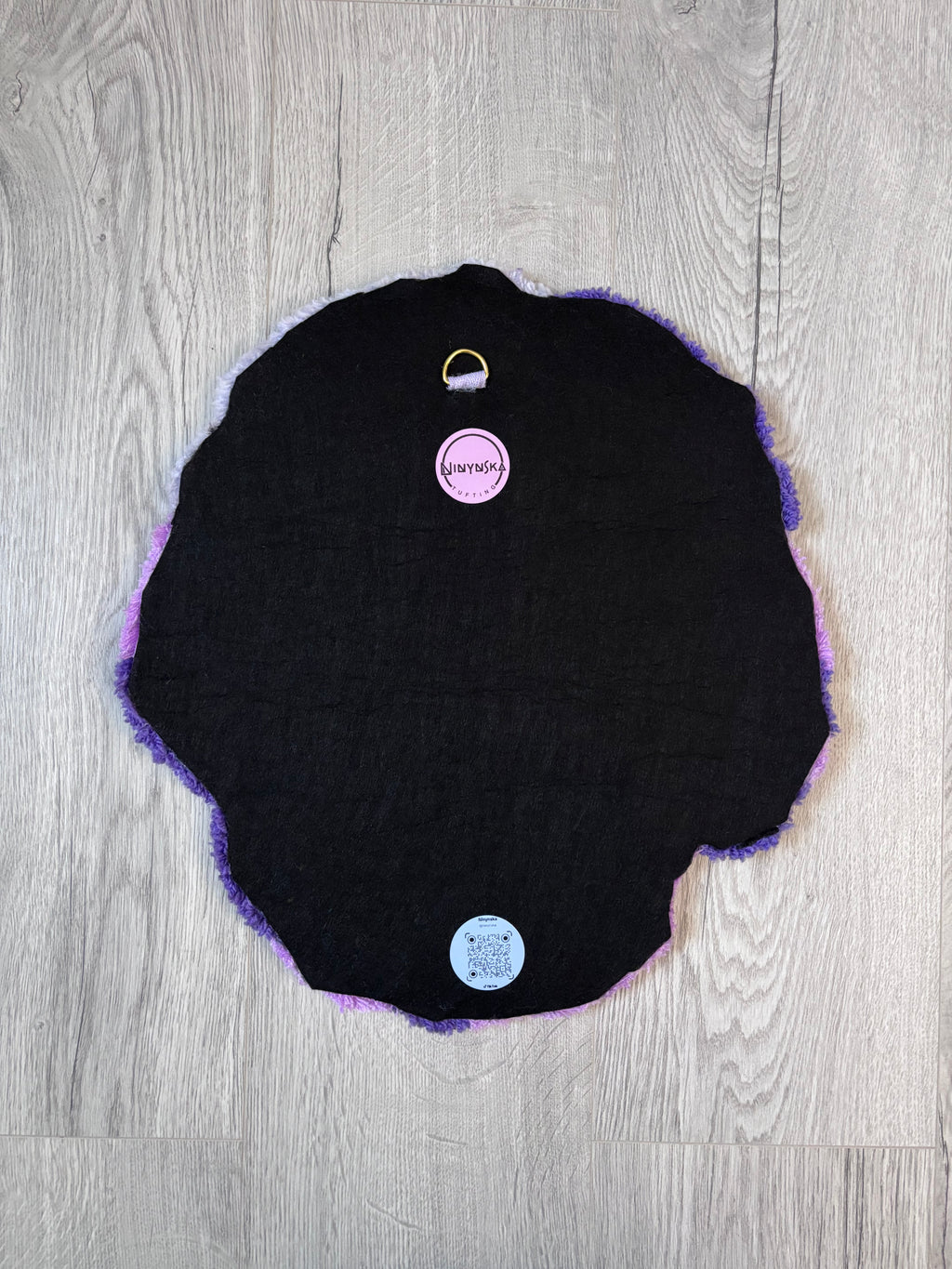 Grande suspension murale - Pensée violette