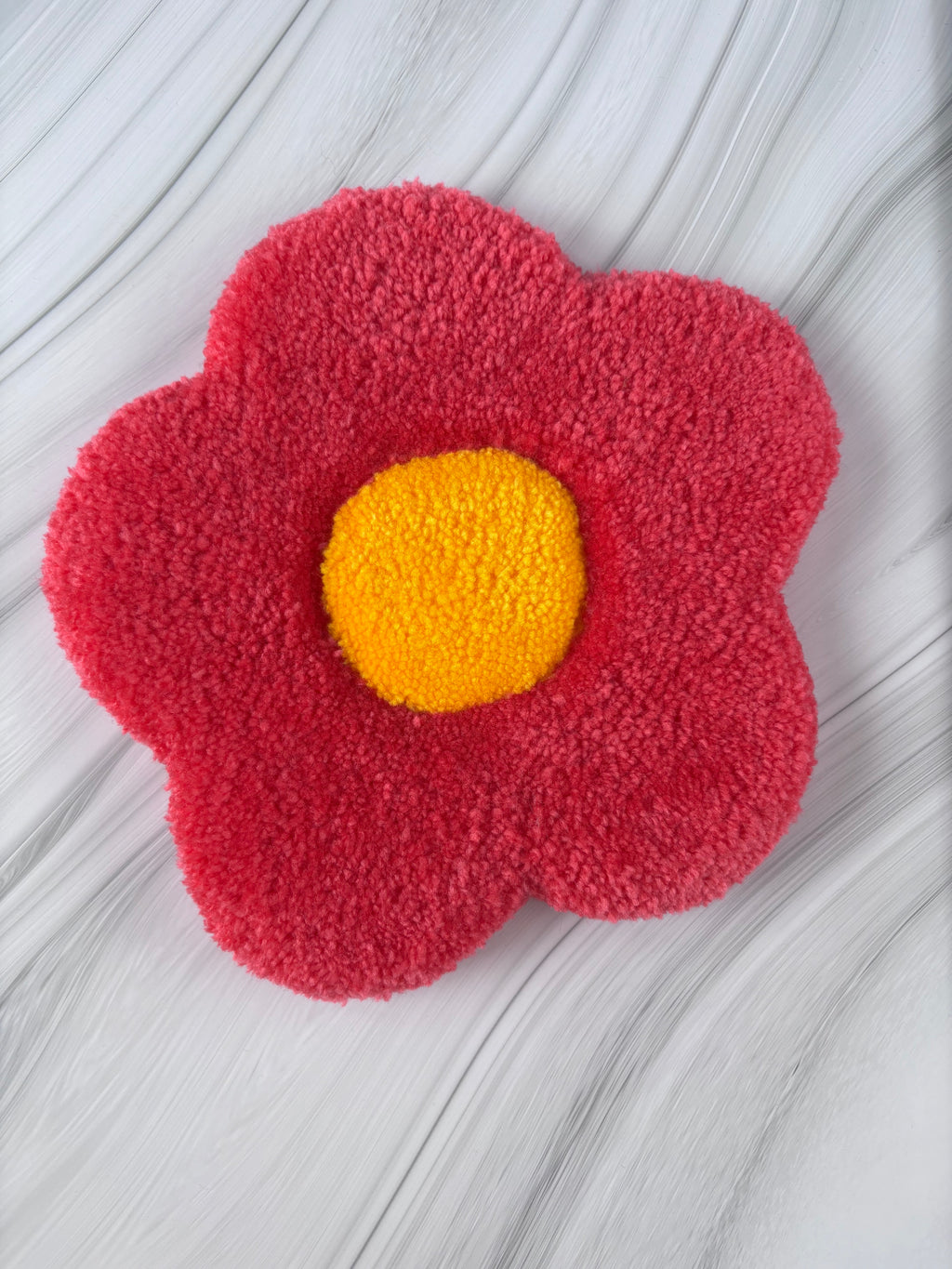 Fleur rose vif