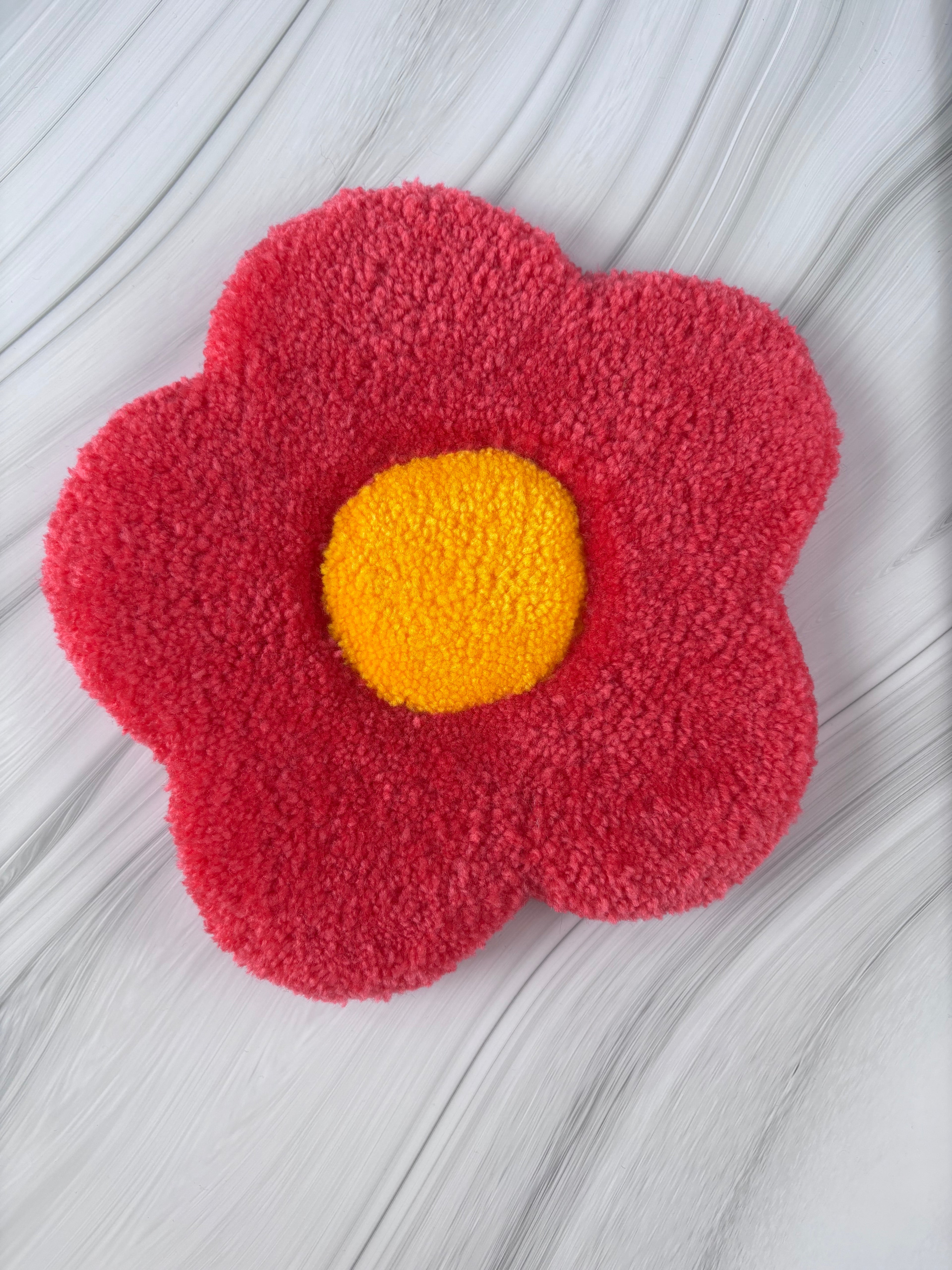 Fleur rose vif