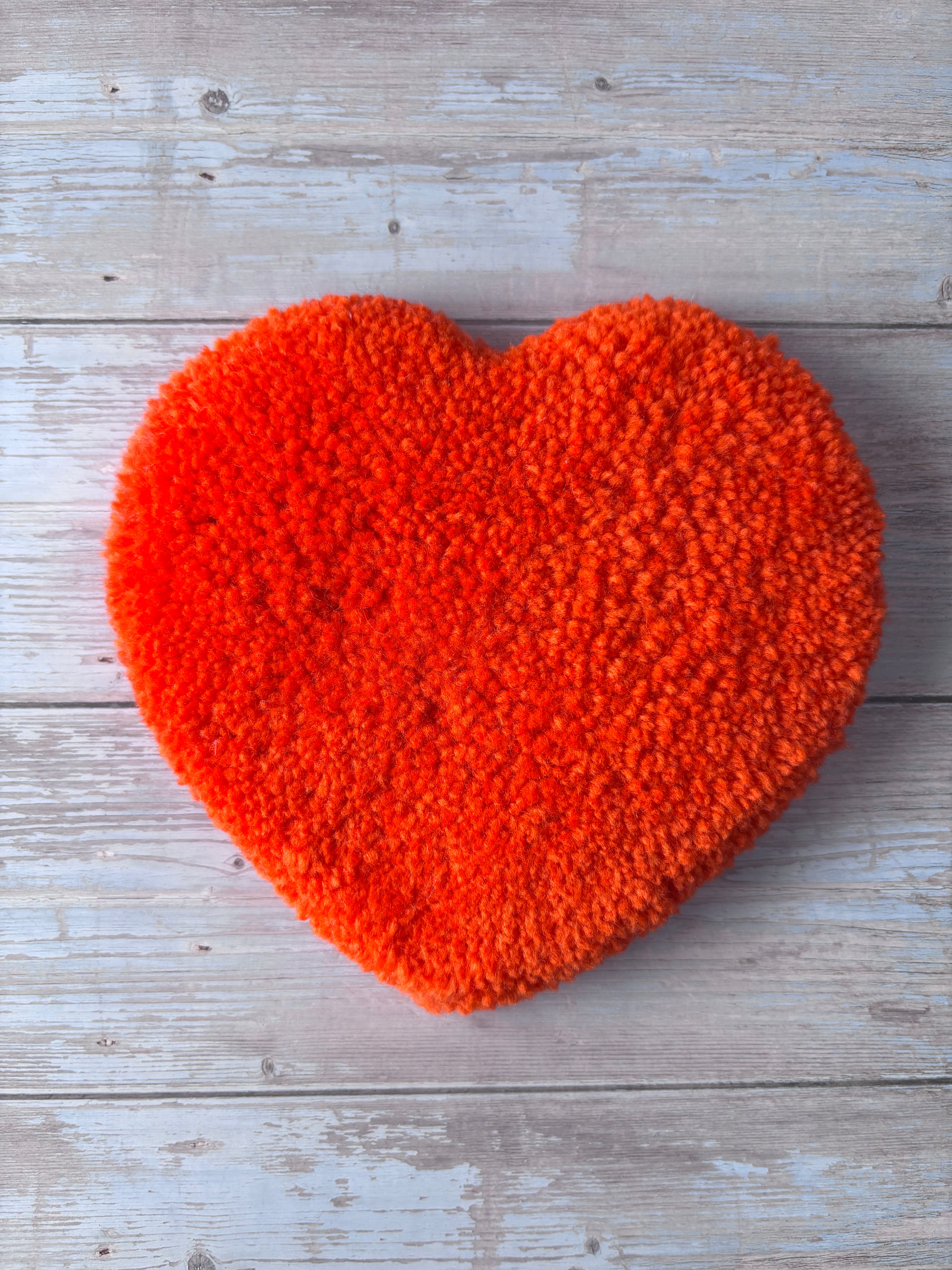 Cœur orange