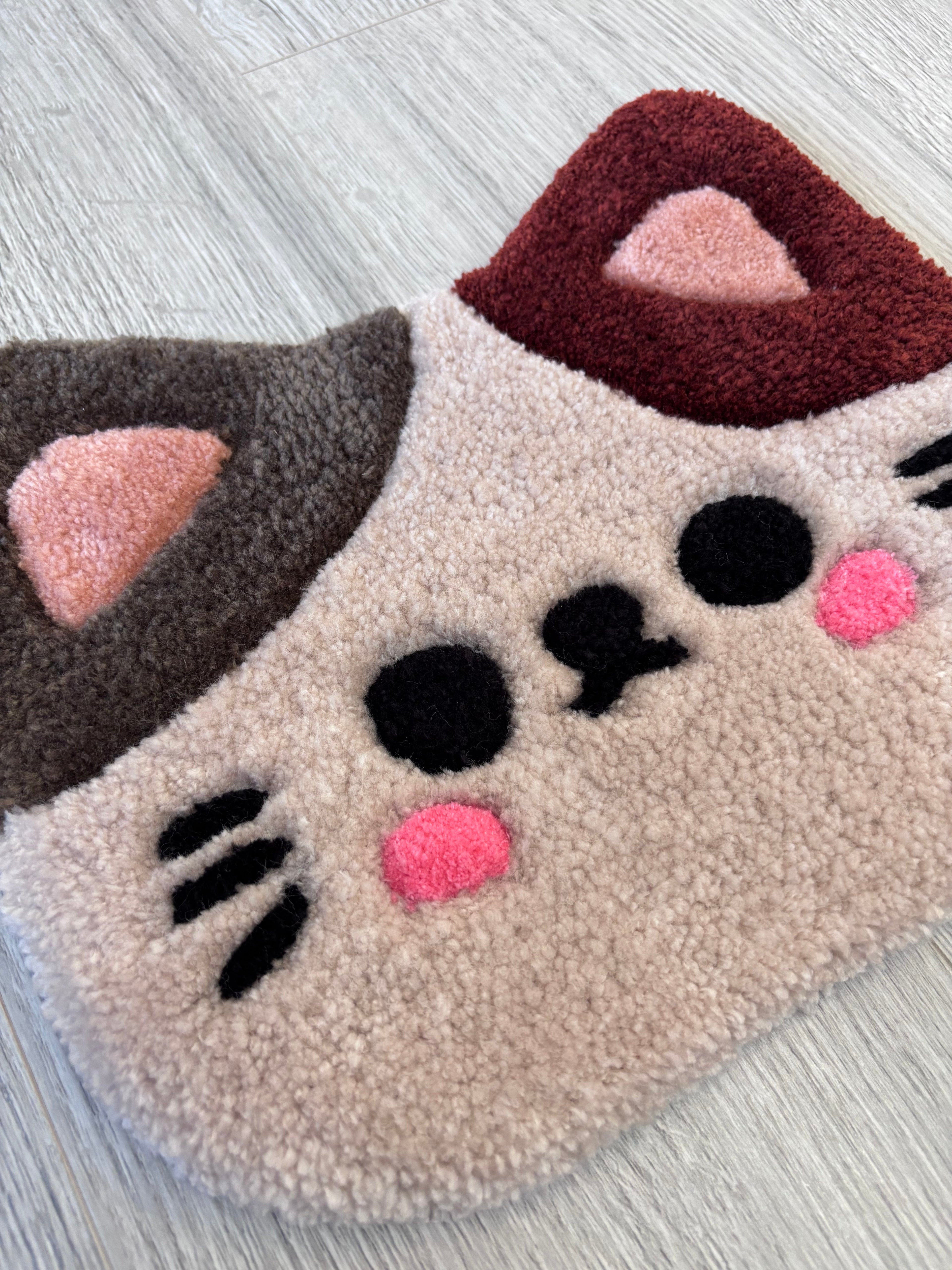 Chat 3 couleurs kawaii